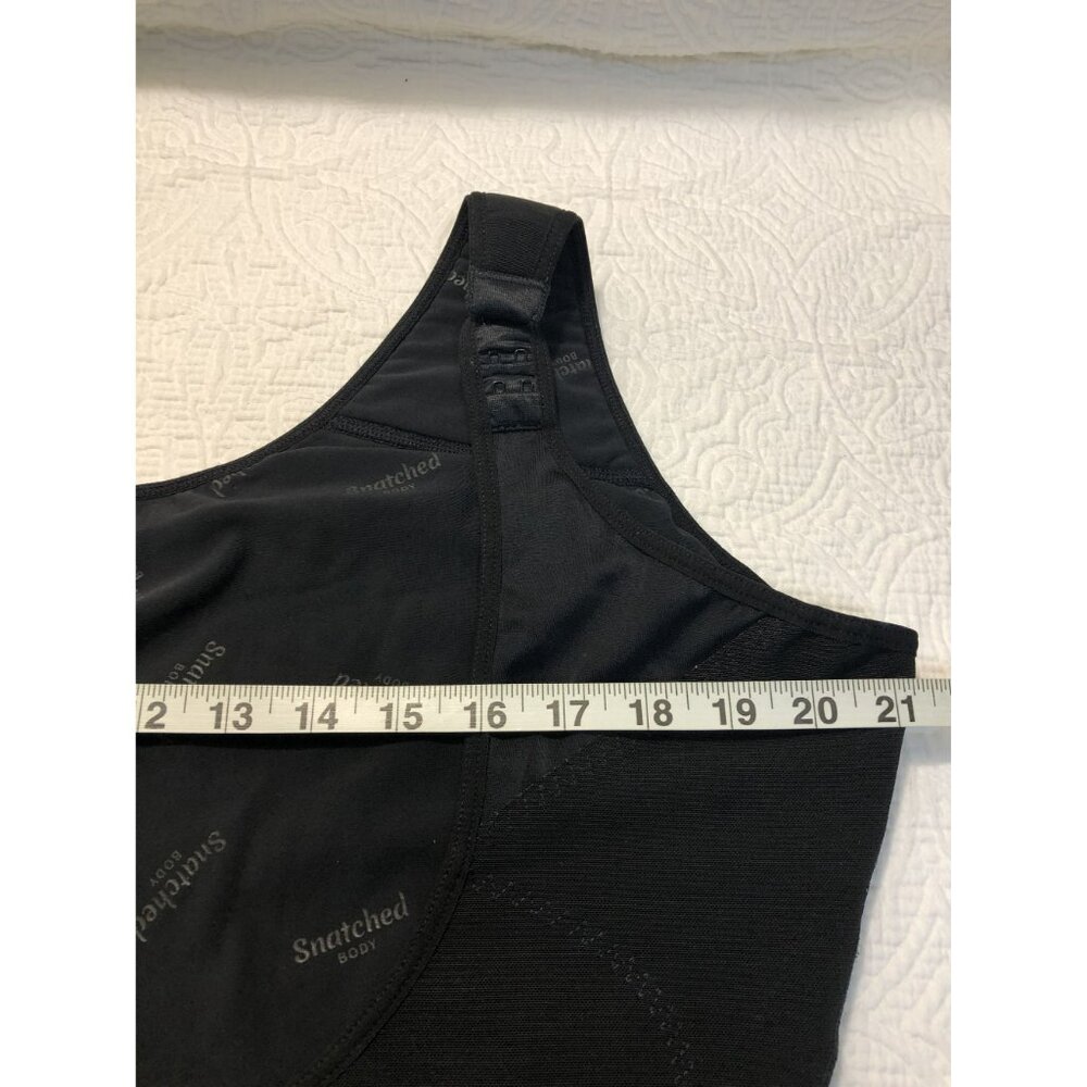 Snatched Body Black Full Body Shaper Adjustable Closure & Adjustable Straps 5XL - Picture 16 of 16